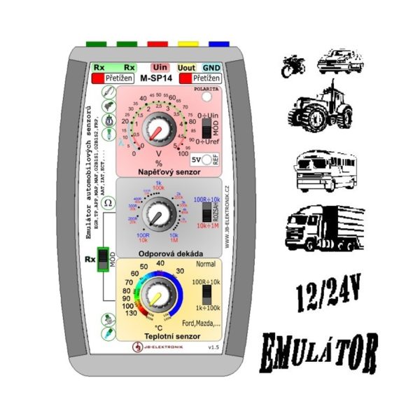 Emulátor senzorů M-SP14 (A/B)-0